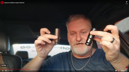 Seyvum Cordless Impact Wrench Review by TK's Garage