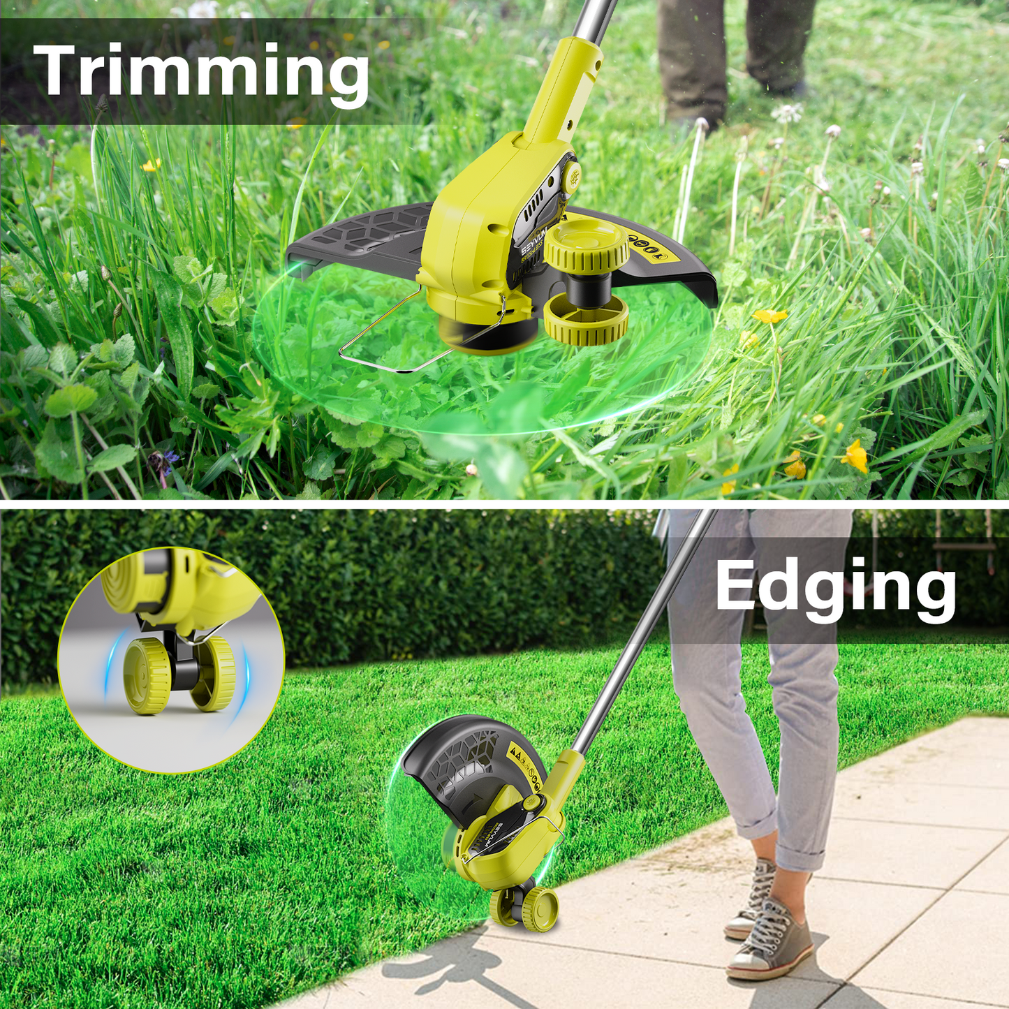 SEYVUM 40v Cordless String Trimmer