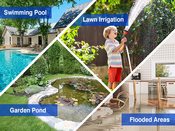 1HP Stainless Submersible  Pump JDP750S-1