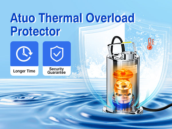 1HP Stainless Submersible  Pump JDP750S-1