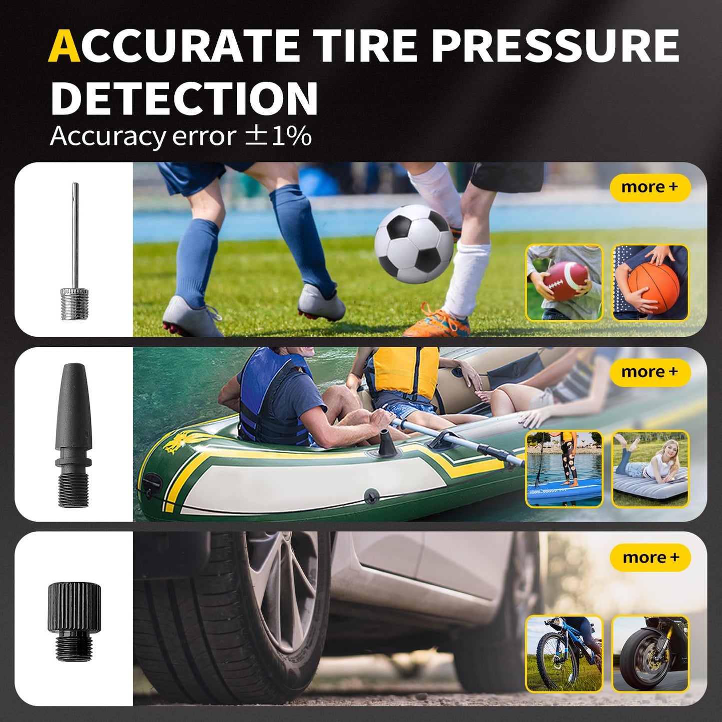 Tire Inflator Portable Air Compressor