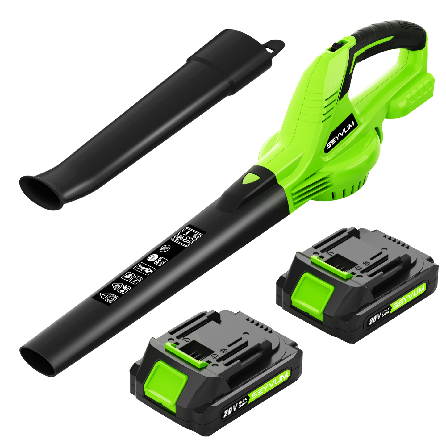 8189 1.5AH cordless leaf blower