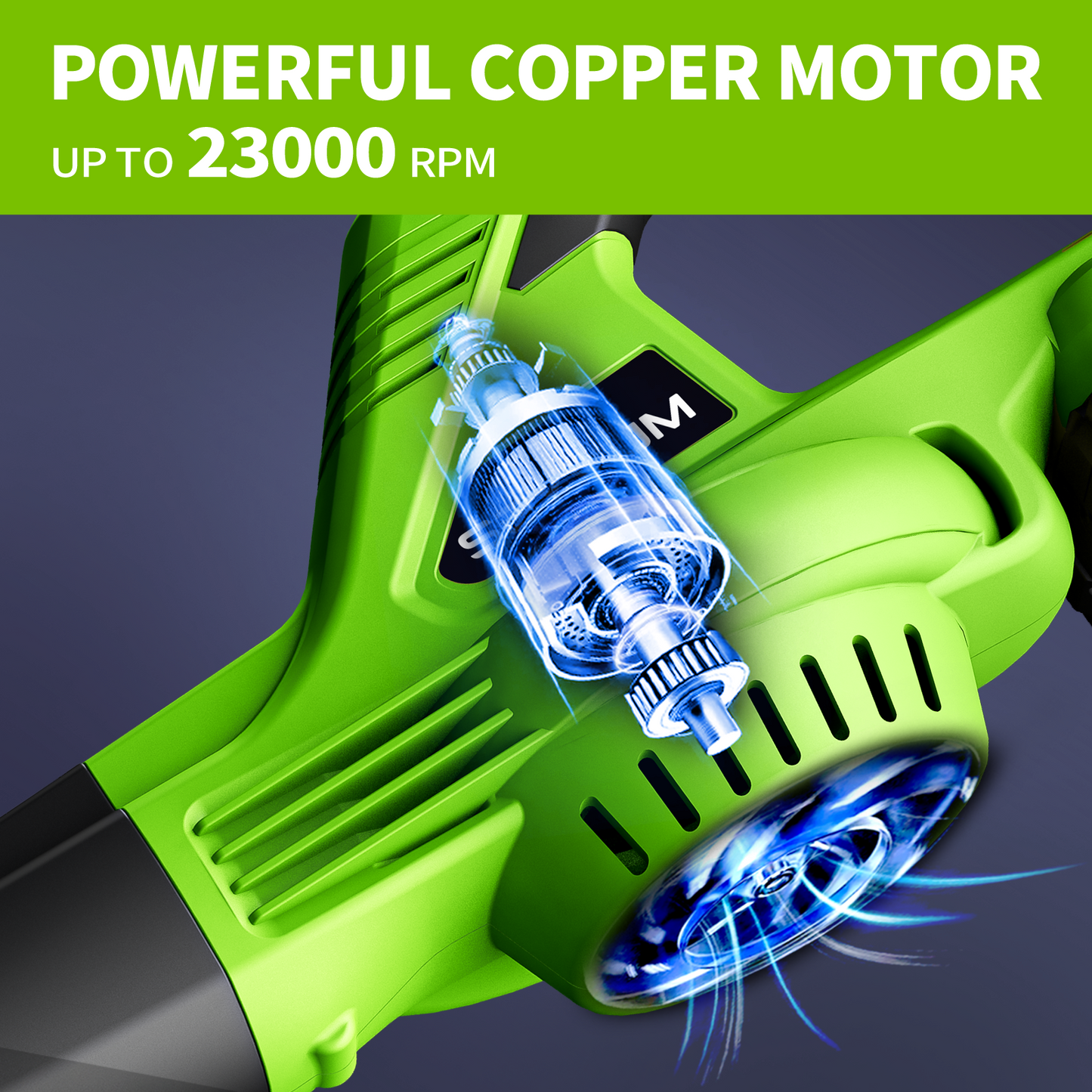 8189 1.5AH cordless leaf blower