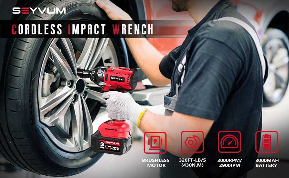 1/2" Cordless Impact Wrench