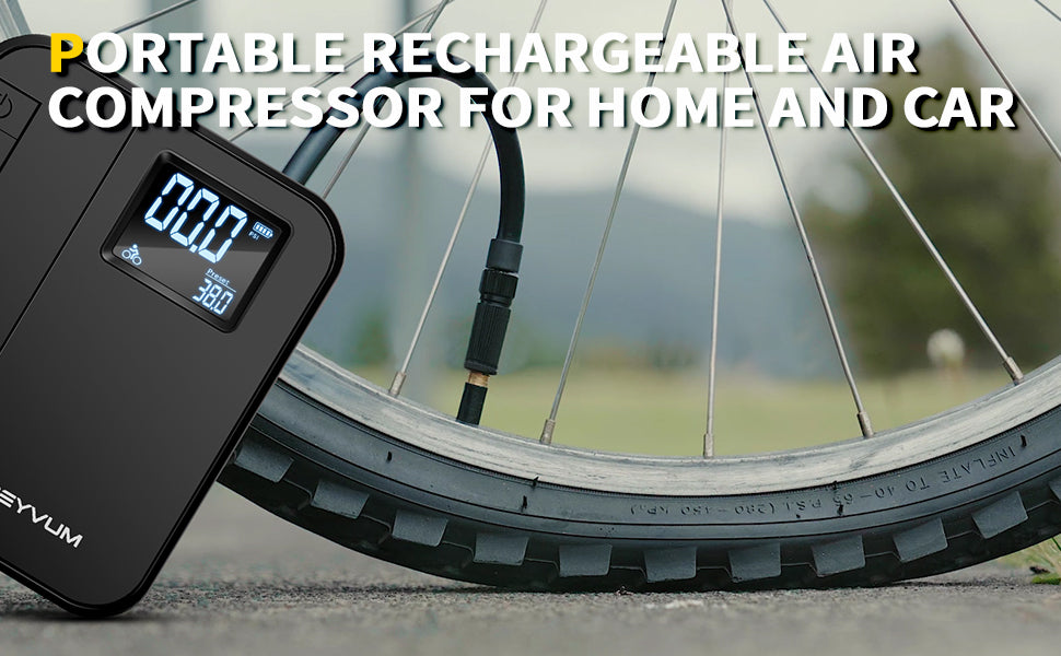 Tire Inflator Portable Air Compressor
