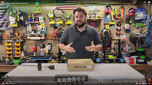 SEYVUM Impact wrench Review by Live Free and Tool On