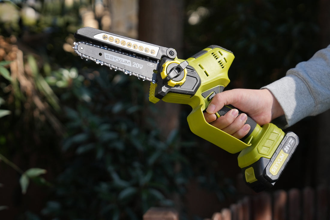Discover the SEYVUM 6-Inch Mini Chainsaw: A Powerful Tool for Efficient Cutting