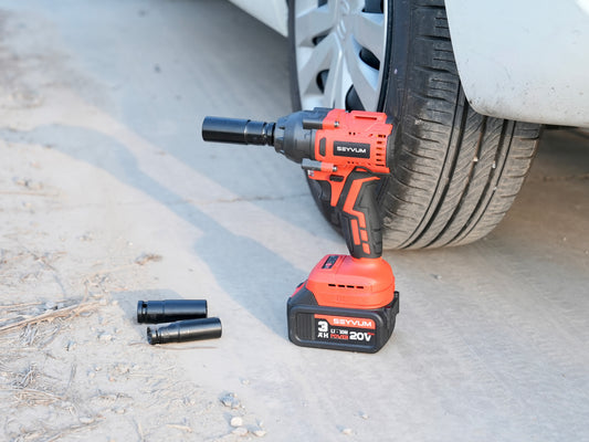 Upgrade Your Tool Collection with SEYVUM 1/2" Impact Gun!
