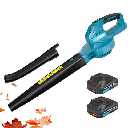 Cordless Leaf Blower - 20V Electric Leaf Blower with 2 X 2.0Ah Batteries and Charger, 3 Speed Mode, Lightweight Battery Powered Leaf Blowers for Lawn Care, Blowing Leaves and Dust, etc.