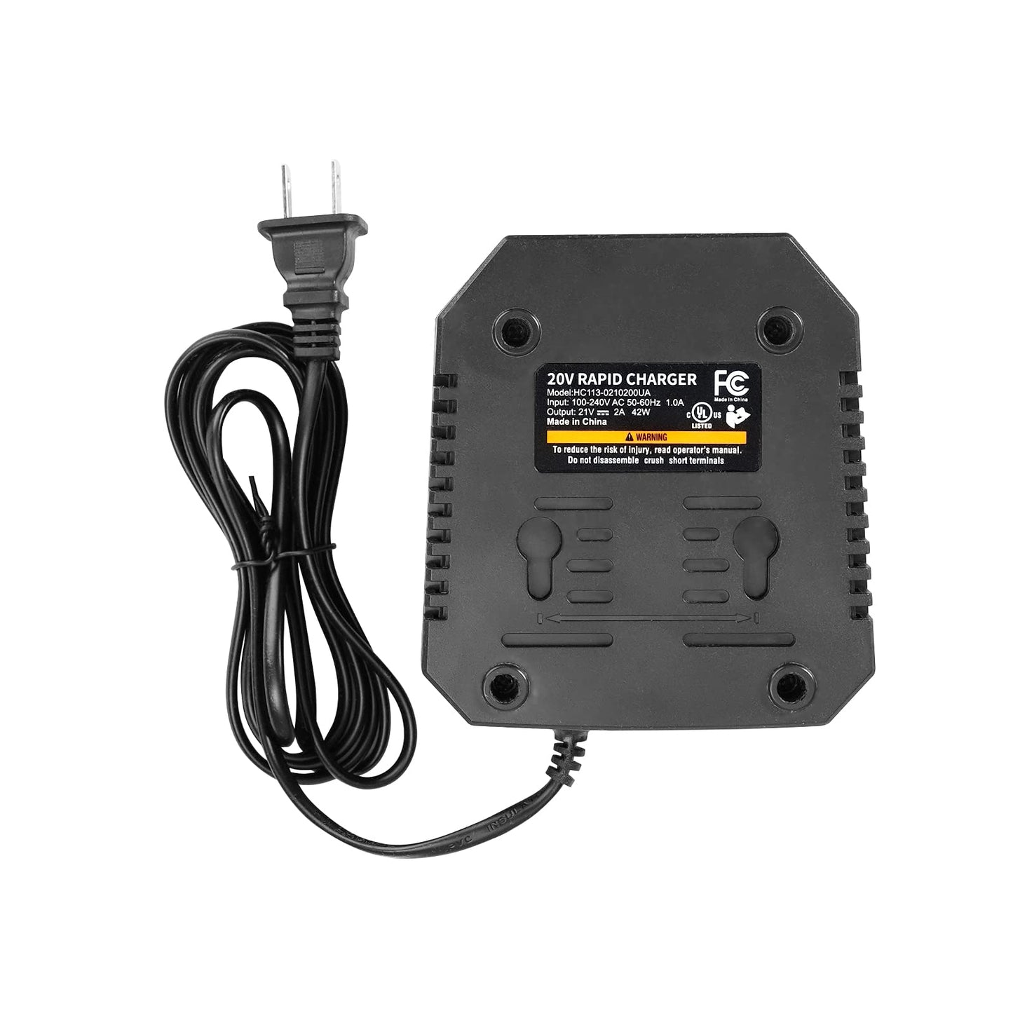 SEYVUM 2.0A Fast Charger, Replacement Charger for LB-8189 and LB-8190 Leaf Blower